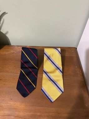 Two Men’s Robert Talbott Silk Ties